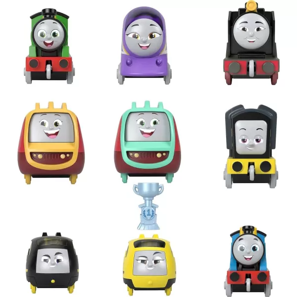 Thomas amp Friends Toy Trains Sodor Cup Racers Set Of 9 Diecast PushAlong Engines For Preschool Kids Ages 3 YearsThomas amp Friends Toy Trains Sodor Cup Racers Set Of 9 Diecast PushAlong Engines For Preschool Kids Ages 3 Years