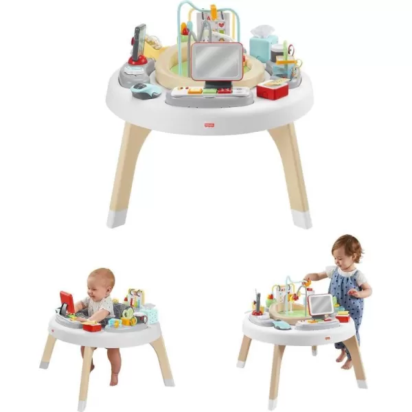 FisherPrice Baby to Toddler Learning Toy 2in1 Like a Boss Activity Center and Play Table with Lights Music and SoundsLike a Boss