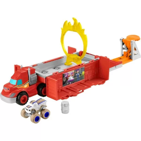 FisherPrice Blaze and the Monster Machines Toy Car Race Track Launch amp Stunts Hauler Transforming Playset with Diecast VehicleFisherPrice Blaze and the Monster Machines Toy Car Race Track Launch amp Stunts Hauler Transforming Playset with Diecast Vehicle