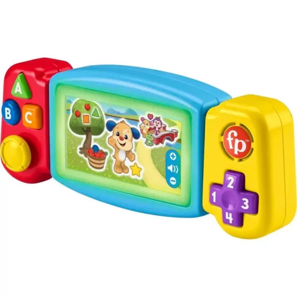 FisherPrice Laugh amp Learn Baby amp Toddler Toy Twist amp Learn Gamer Pretend Video Game With Lights amp Music For Ages 9 MonthsTwist amp Learn