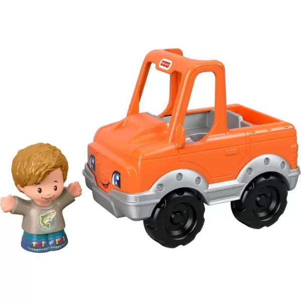 FisherPrice Little People Toddler Playset Around the Neighborhood Vehicle Pack 5 Toy Cars amp Trucks and 5 Figures for Ages 1 Years Amazon ExclusivePick Up Truck