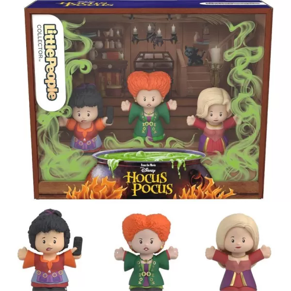 Little People Collector Disney Hocus Pocus Figure Set with Winifred Sarah and Mary Sanderson in a Display Gift Box for FansLittle People Collector Disney Hocus Pocus Figure Set with Winifred Sarah and Mary Sanderson in a Display Gift Box for Fans