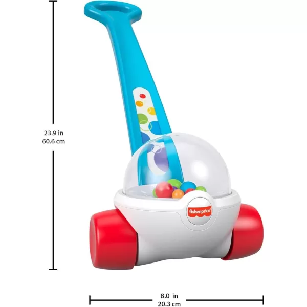 FisherPrice Corn Popper Baby to Toddler Push Toy with BallPopping Action for Ages 1 Years 2Piece Assembly BlueFisherPrice Corn Popper Baby to Toddler Push Toy with BallPopping Action for Ages 1 Years 2Piece Assembly Blue