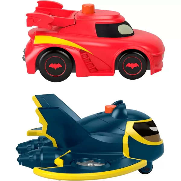 FisherPrice DC Batwheels LightUp 155 Scale Toy Cars 2Pack Redbird and Batwing Preschool Pretend Play Ages 3 YearsFisherPrice DC Batwheels LightUp 155 Scale Toy Cars 2Pack Redbird and Batwing Preschool Pretend Play Ages 3 Years