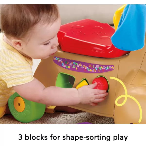 FisherPrice Laugh amp Learn Musical Baby Walker StrideToRide Puppy RideOn Toy With Lights Songs amp Blocks For Infant To ToddlerFisherPrice Laugh amp Learn Musical Baby Walker StrideToRide Puppy RideOn Toy With Lights Songs amp Blocks For Infant To Toddler