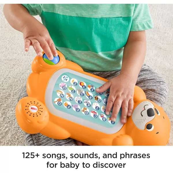 FisherPrice Linkimals Baby Learning Toy A To Z Otter Keyboard With Interactive Music And Lights For Infants And ToddlersFisherPrice Linkimals Baby Learning Toy A To Z Otter Keyboard With Interactive Music And Lights For Infants And Toddlers