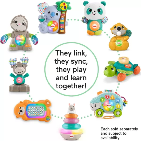 FisherPrice Linkimals Baby Learning Toy Counting Koala With Interactive Lights And Music For Ages 9 MonthsFisherPrice Linkimals Baby Learning Toy Counting Koala With Interactive Lights And Music For Ages 9 Months