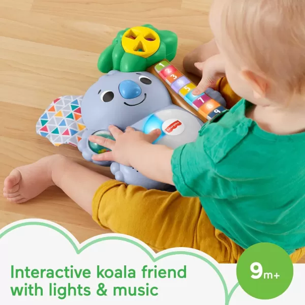 FisherPrice Linkimals Baby Learning Toy Counting Koala With Interactive Lights And Music For Ages 9 MonthsFisherPrice Linkimals Baby Learning Toy Counting Koala With Interactive Lights And Music For Ages 9 Months