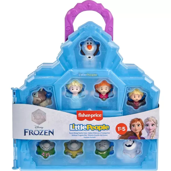 FisherPrice Little People Toddler Playset Disney Frozen Carry Along Castle Case with 9 Figures for Preschool Kids Ages 18 MonthsFisherPrice Little People Toddler Playset Disney Frozen Carry Along Castle Case with 9 Figures for Preschool Kids Ages 18 Months