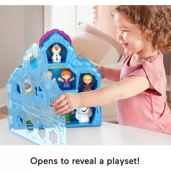 FisherPrice Little People Toddler Playset Disney Frozen Carry Along Castle Case with 9 Figures for Preschool Kids Ages 18 MonthsFisherPrice Little People Toddler Playset Disney Frozen Carry Along Castle Case with 9 Figures for Preschool Kids Ages 18 Months