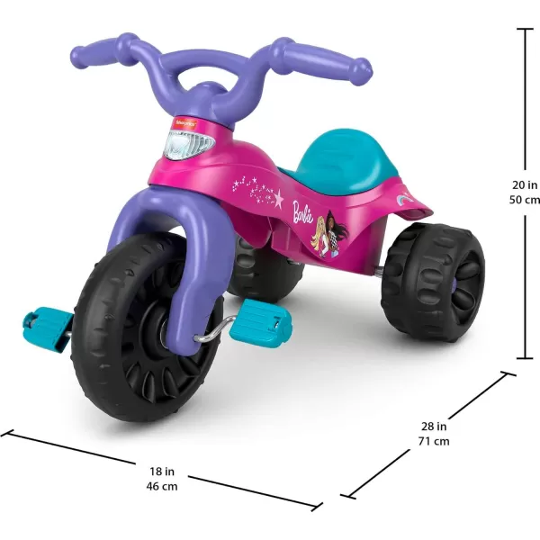 FisherPrice Thomas amp Friends Toddler Tricycle Tough Trike Bike with Handlebar Grips and Storage for Preschool Kids LargeBarbie  It Takes Two