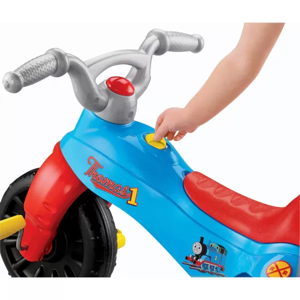 FisherPrice Thomas amp Friends Toddler Tricycle Tough Trike Bike with Handlebar Grips and Storage for Preschool Kids LargeThomas