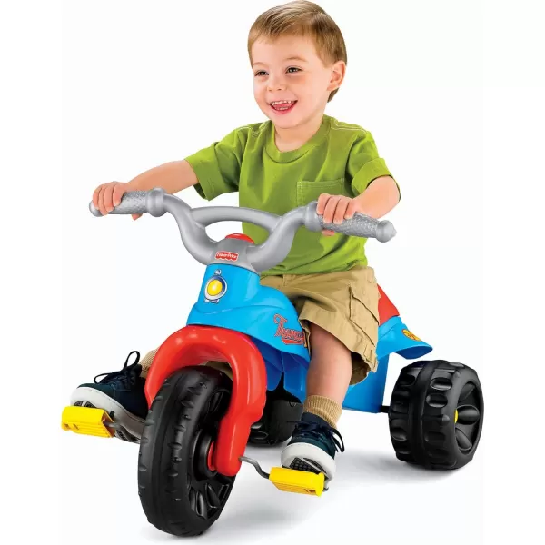 FisherPrice Thomas amp Friends Toddler Tricycle Tough Trike Bike with Handlebar Grips and Storage for Preschool Kids LargeThomas