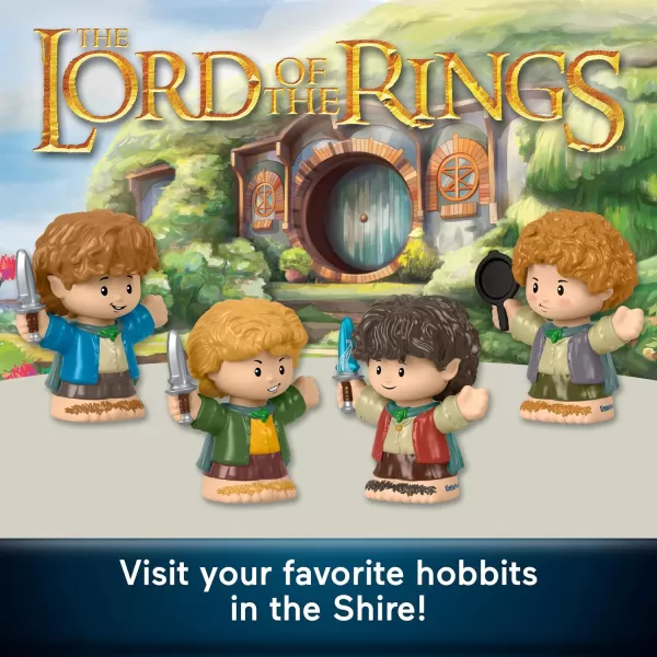 Little People Collector the Lord of the Rings Hobbits Special Edition Set In A Display Gift Box for Adults amp Fans 4 FiguresLittle People Collector the Lord of the Rings Hobbits Special Edition Set In A Display Gift Box for Adults amp Fans 4 Figures