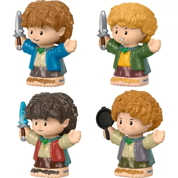 Little People Collector the Lord of the Rings Hobbits Special Edition Set In A Display Gift Box for Adults amp Fans 4 FiguresLittle People Collector the Lord of the Rings Hobbits Special Edition Set In A Display Gift Box for Adults amp Fans 4 Figures