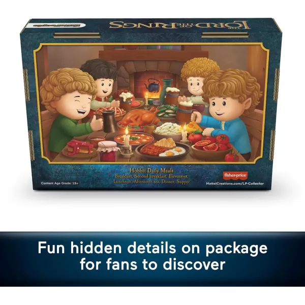 Little People Collector the Lord of the Rings Hobbits Special Edition Set In A Display Gift Box for Adults amp Fans 4 FiguresLittle People Collector the Lord of the Rings Hobbits Special Edition Set In A Display Gift Box for Adults amp Fans 4 Figures