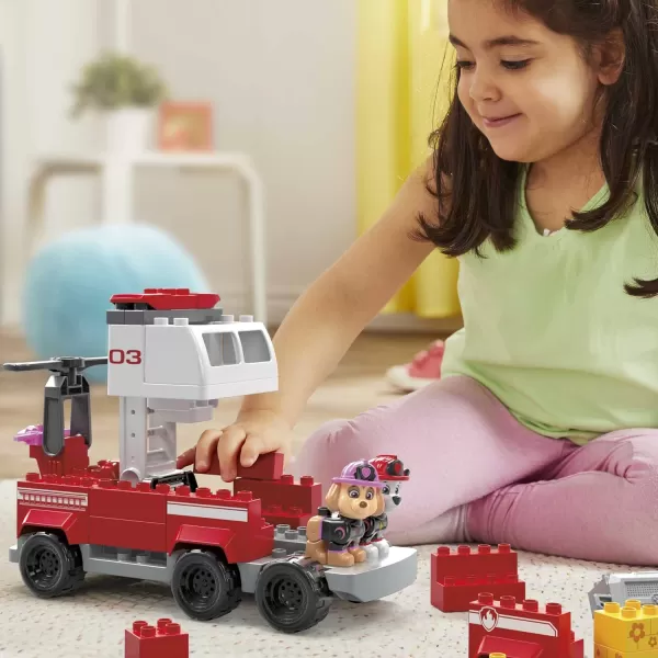 MEGA BLOKS Paw Patrol Toddler Building Blocks Toy Marshalls Ultimate Fire Truck with 37 Pieces 2 Figures Gift Ideas for Kids Age 3 YearsMEGA BLOKS Paw Patrol Toddler Building Blocks Toy Marshalls Ultimate Fire Truck with 37 Pieces 2 Figures Gift Ideas for Kids Age 3 Years