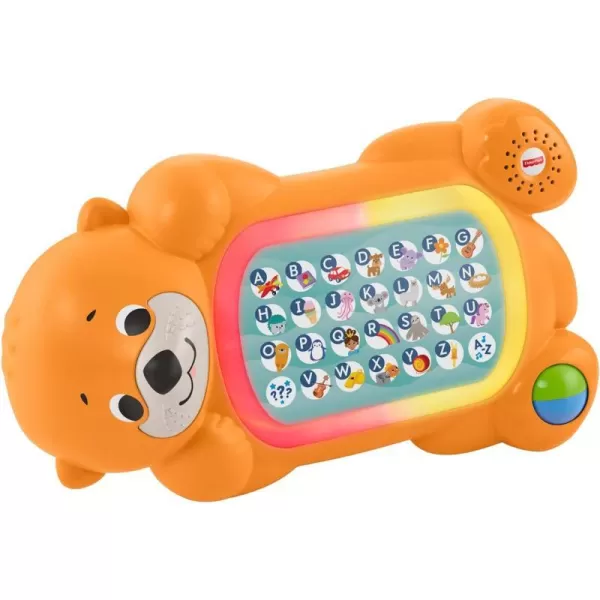 FisherPrice Linkimals Baby Learning Toy A To Z Otter Keyboard With Interactive Music And Lights For Infants And ToddlersFisherPrice Linkimals Baby Learning Toy A To Z Otter Keyboard With Interactive Music And Lights For Infants And Toddlers