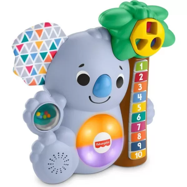 FisherPrice Linkimals Baby Learning Toy Counting Koala With Interactive Lights And Music For Ages 9 MonthsFisherPrice Linkimals Baby Learning Toy Counting Koala With Interactive Lights And Music For Ages 9 Months