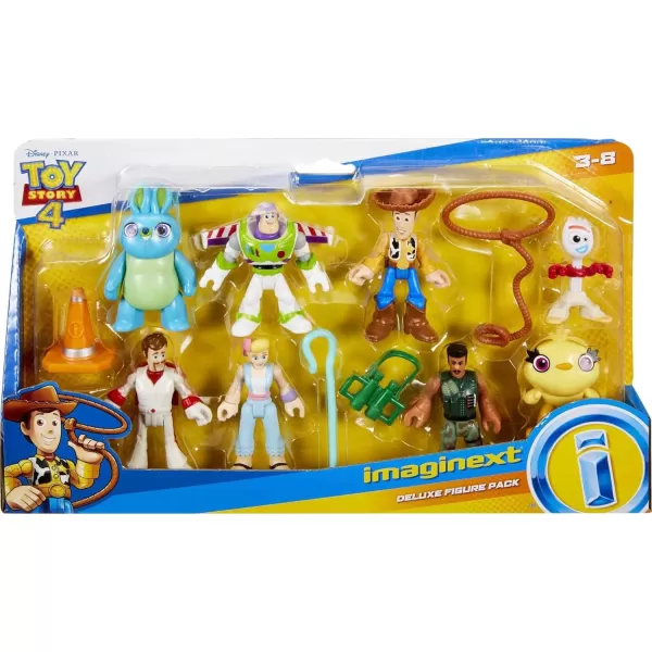 Disney Pixar Toy Story Preschool Toys Imaginext Figure Pack with Woody amp Buzz Lightyear 8 Figures amp Accessories for Ages 3 YearsDisney Pixar Toy Story Preschool Toys Imaginext Figure Pack with Woody amp Buzz Lightyear 8 Figures amp Accessories for Ages 3 Years