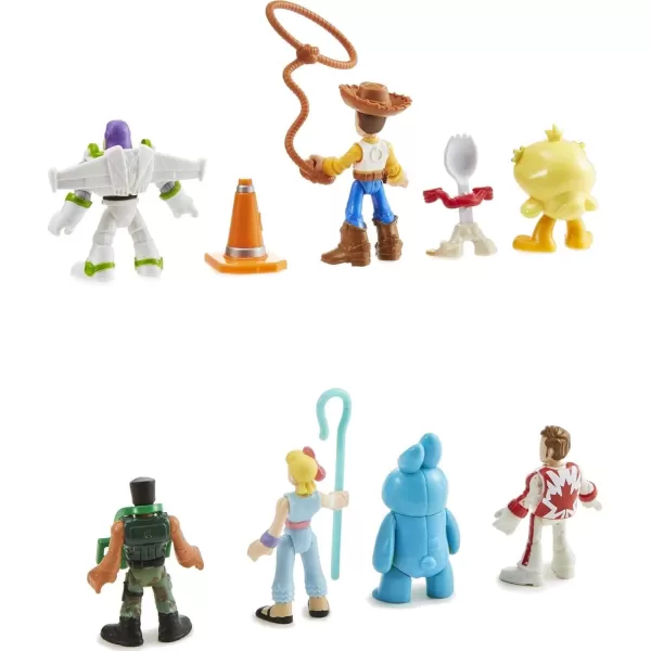 Disney Pixar Toy Story Preschool Toys Imaginext Figure Pack with Woody amp Buzz Lightyear 8 Figures amp Accessories for Ages 3 YearsDisney Pixar Toy Story Preschool Toys Imaginext Figure Pack with Woody amp Buzz Lightyear 8 Figures amp Accessories for Ages 3 Years