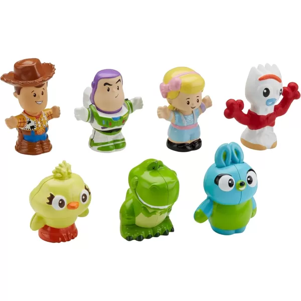 FisherPrice Disney Toy Story Toddler Toys Little People 7 Friends Pack Figure Set with Woody amp Buzz Lightyear for Ages 18 Months Amazon Exclusive7 pcs