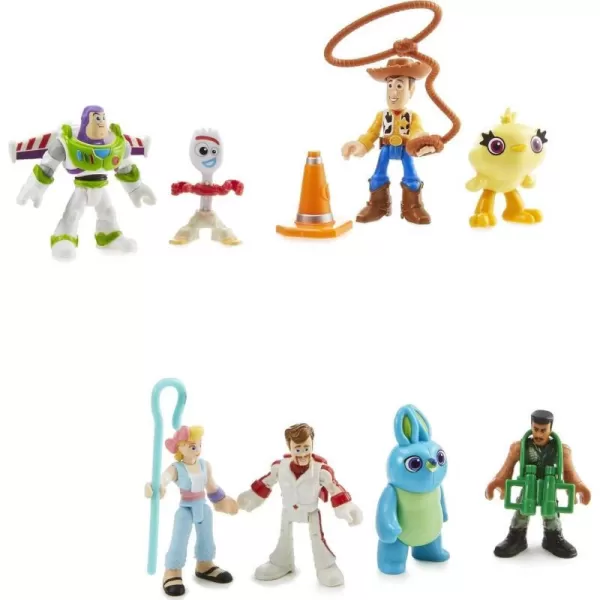 Disney Pixar Toy Story Preschool Toys Imaginext Figure Pack with Woody amp Buzz Lightyear 8 Figures amp Accessories for Ages 3 YearsDisney Pixar Toy Story Preschool Toys Imaginext Figure Pack with Woody amp Buzz Lightyear 8 Figures amp Accessories for Ages 3 Years