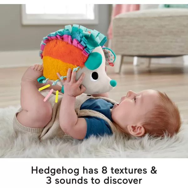 FisherPrice Baby Gift Set 3In1 Music Glow And Grow Gym amp Hedgehog Plush Playmat With 5 Linkable Toys For Newborn Sensory PlayGlow amp Grow  Hedgehog Gym