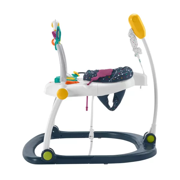 FisherPrice Baby Jumperoo Bouncer and Activity Center with Lights and Sounds Astro Kitty SpaceSaverAstro Kitty