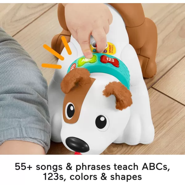 FisherPrice Baby Learning Toy 123 Crawl With Me Puppy Electronic Dog With Smart Stages Content amp Lights For Ages 6 MonthsFisherPrice Baby Learning Toy 123 Crawl With Me Puppy Electronic Dog With Smart Stages Content amp Lights For Ages 6 Months