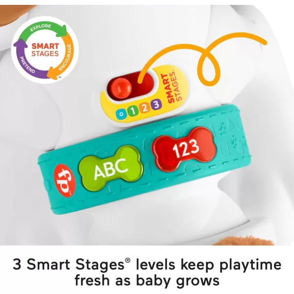 FisherPrice Baby Learning Toy 123 Crawl With Me Puppy Electronic Dog With Smart Stages Content amp Lights For Ages 6 MonthsFisherPrice Baby Learning Toy 123 Crawl With Me Puppy Electronic Dog With Smart Stages Content amp Lights For Ages 6 Months