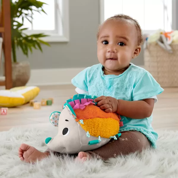 FisherPrice Baby Newborn Toy Cuddle n Snuggle Hedgehog Plush with Sounds and Textures for Infant Sensory Play Ages 3 MonthsFisherPrice Baby Newborn Toy Cuddle n Snuggle Hedgehog Plush with Sounds and Textures for Infant Sensory Play Ages 3 Months