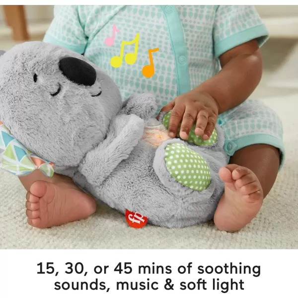 FisherPrice Baby Sound Machine Soothe n Snuggle Koala Plush Baby Toy with Rhythmic Motion and Customizable Lights Music amp TimersKoala