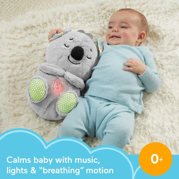 FisherPrice Baby Sound Machine Soothe n Snuggle Koala Plush Baby Toy with Rhythmic Motion and Customizable Lights Music amp TimersKoala