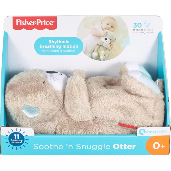 FisherPrice Baby Sound Machine Soothe n Snuggle Koala Plush Baby Toy with Rhythmic Motion and Customizable Lights Music amp TimersOtter