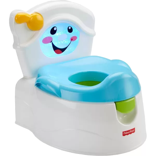 FisherPrice Baby Toddler Toilet 3In1 Puppy Perfection Potty Training Seat And Step Stool With Removable RingLearntoFlush Potty Frustration Free Packaging