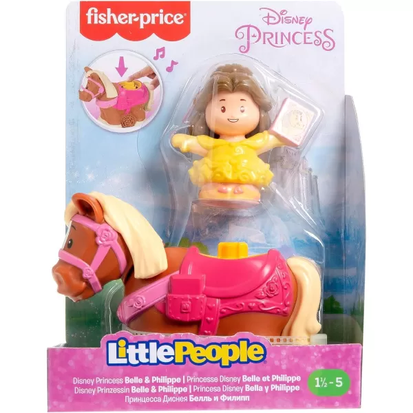 FisherPrice Disney Princess Belle amp Philippe by Little PeopleFisherPrice Disney Princess Belle amp Philippe by Little People