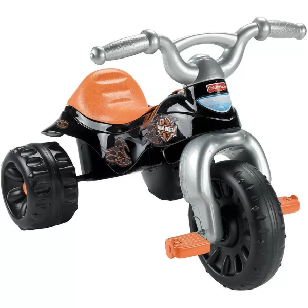 FisherPrice HarleyDavidson Toddler Tricycle Tough Trike Bike with Handlebar Grips and Storage for Kids Amazon Exclusive BlackFisherPrice HarleyDavidson Toddler Tricycle Tough Trike Bike with Handlebar Grips and Storage for Kids Amazon Exclusive Black