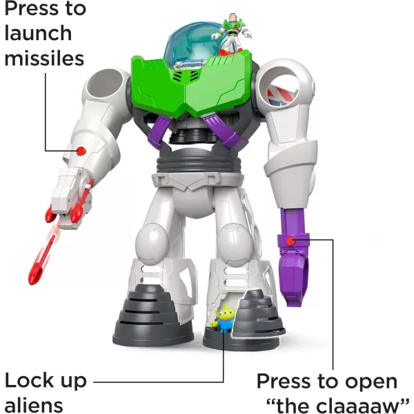 FisherPrice Imaginext Disney Toy Story Buzz Lightyear Robot PlaysetStandard