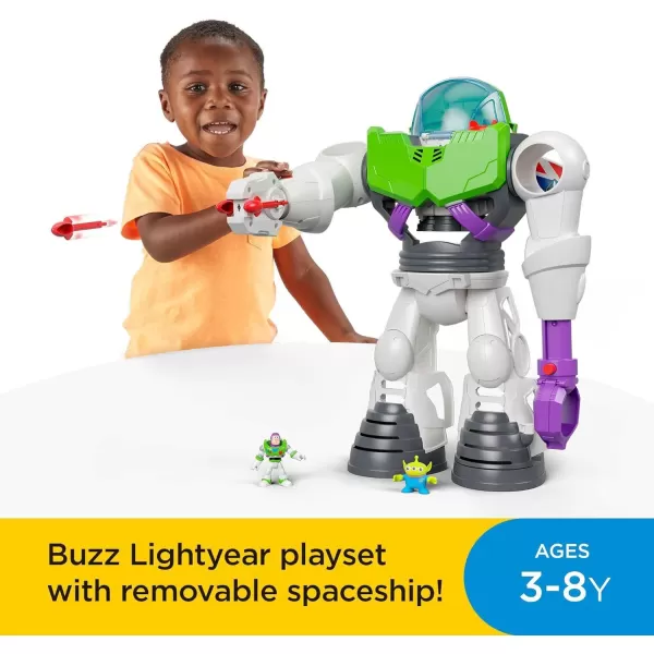 FisherPrice Imaginext Disney Toy Story Buzz Lightyear Robot PlaysetStandard