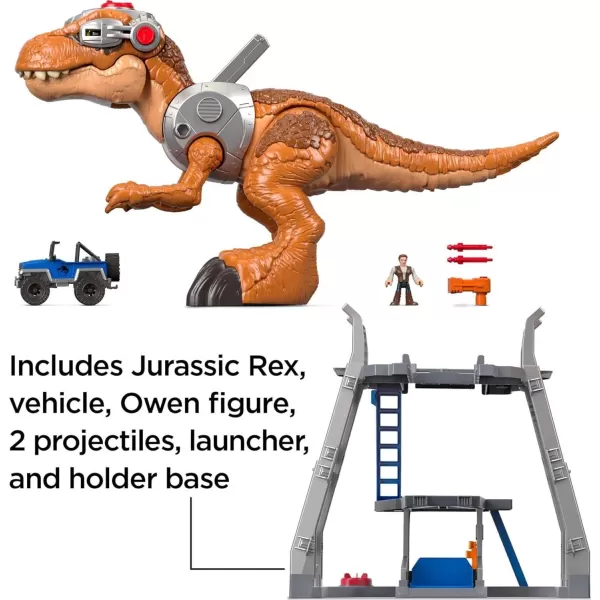 FisherPrice Imaginext Jurassic World T rex Dinosaur Toy with Owen Grady Figure LightUp Eyes amp Chomping Action for Ages 3 Years 7Piece Set Amazon ExclusiveFisherPrice Imaginext Jurassic World T rex Dinosaur Toy with Owen Grady Figure LightUp Eyes amp Chomping Action for Ages 3 Years 7Piece Set Amazon Exclusive