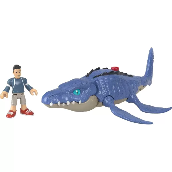 FisherPrice Jurassic World Toys Camp Cretaceous Mosasaurus Dinosaur amp Kenji figure set for preschool kids ages 38 yearsFisherPrice Jurassic World Toys Camp Cretaceous Mosasaurus Dinosaur amp Kenji figure set for preschool kids ages 38 years