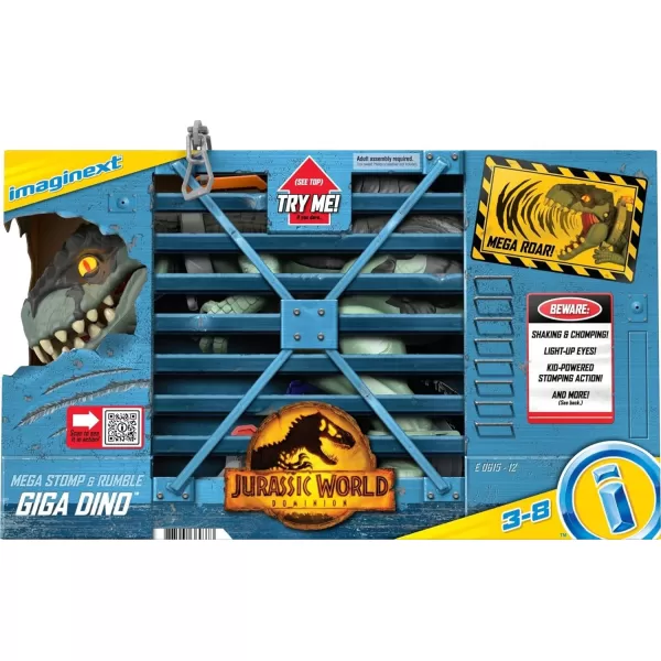 FisherPrice Jurassic World Toys Jurassic World Dominion Dinosaur Toy Mega Stomp amp Rumble Giga Dino with Lights amp SoundsOwen Grady Figurefor Ages 3 YearsFisherPrice Jurassic World Toys Jurassic World Dominion Dinosaur Toy Mega Stomp amp Rumble Giga Dino with Lights amp SoundsOwen Grady Figurefor Ages 3 Years