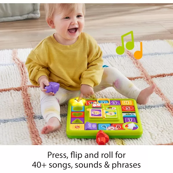 FisherPrice Laugh amp Learn Baby amp Toddler Toy Puppys Game Activity Board with Smart Stages Learning Content for Ages 9 MonthsFisherPrice Laugh amp Learn Baby amp Toddler Toy Puppys Game Activity Board with Smart Stages Learning Content for Ages 9 Months