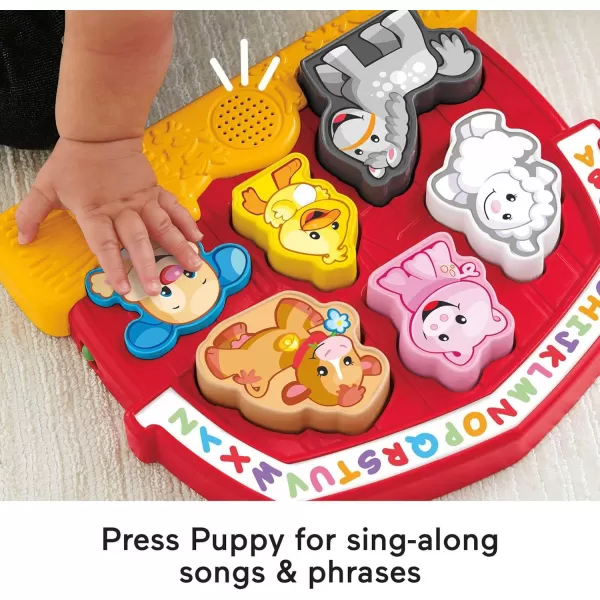 FisherPrice Laugh amp Learn Toddler Shape Sorting Toy Farm Animal Puzzle With Music amp Sounds For Ages 1 YearsRedFisherPrice Laugh amp Learn Toddler Shape Sorting Toy Farm Animal Puzzle With Music amp Sounds For Ages 1 YearsRed