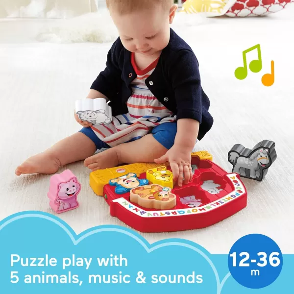 FisherPrice Laugh amp Learn Toddler Shape Sorting Toy Farm Animal Puzzle With Music amp Sounds For Ages 1 YearsRedFisherPrice Laugh amp Learn Toddler Shape Sorting Toy Farm Animal Puzzle With Music amp Sounds For Ages 1 YearsRed