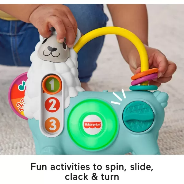 FisherPrice Linkimals Learning Toy 123 Activity Llama With Interactive Music amp Lights For Baby amp Toddler Ages 9 MonthsFisherPrice Linkimals Learning Toy 123 Activity Llama With Interactive Music amp Lights For Baby amp Toddler Ages 9 Months