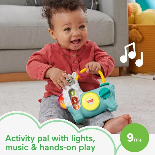 FisherPrice Linkimals Learning Toy 123 Activity Llama With Interactive Music amp Lights For Baby amp Toddler Ages 9 MonthsFisherPrice Linkimals Learning Toy 123 Activity Llama With Interactive Music amp Lights For Baby amp Toddler Ages 9 Months