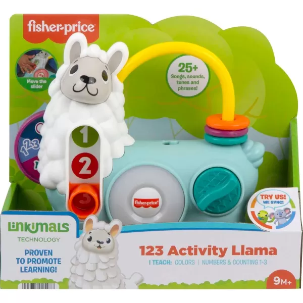 FisherPrice Linkimals Learning Toy 123 Activity Llama With Interactive Music amp Lights For Baby amp Toddler Ages 9 MonthsFisherPrice Linkimals Learning Toy 123 Activity Llama With Interactive Music amp Lights For Baby amp Toddler Ages 9 Months