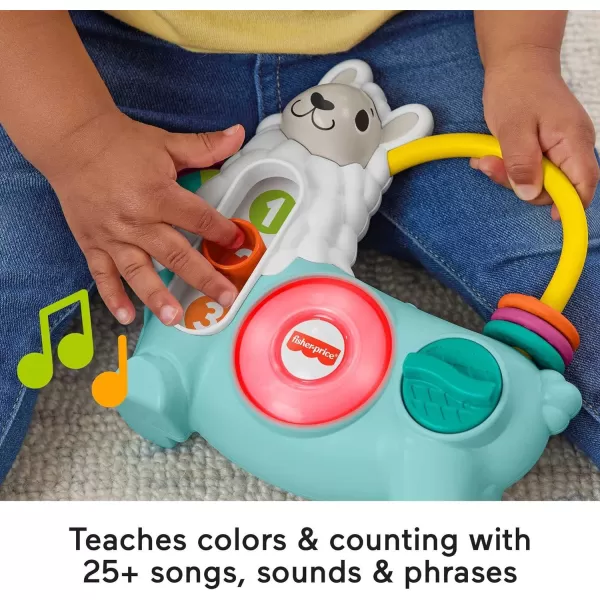 FisherPrice Linkimals Learning Toy 123 Activity Llama With Interactive Music amp Lights For Baby amp Toddler Ages 9 MonthsFisherPrice Linkimals Learning Toy 123 Activity Llama With Interactive Music amp Lights For Baby amp Toddler Ages 9 Months